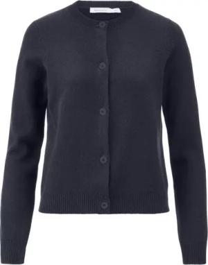 Hessnatur Strickjacke aus Bio-Merinowolle mit Kaschmir (1-tlg)