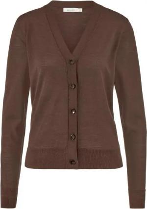 Hessnatur Strickjacke aus reiner Bio-Merinowolle (1-tlg)