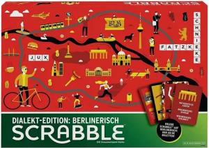 Mattel games Spiel Scrabble - Dialekt-Edition: Berlinerisch, Brettspiel