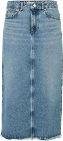 Hessnatur Jeansrock aus reinem Bio-Denim (1-tlg)