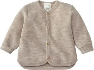 Hessnatur Fleecejacke aus reiner Bio-Merinowolle (1-St)