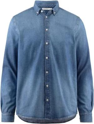 Hessnatur Jeanshemd aus reinem Bio-Denim (1-tlg)