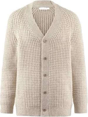 Hessnatur Strickjacke aus reiner Merinowolle (1-tlg)