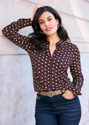Alba Moda Hemdbluse Bluse