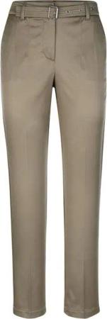Alba Moda Bundfaltenhose Hose mit Gürtel