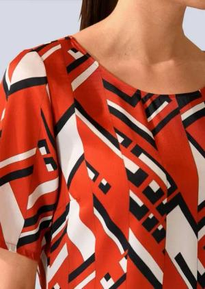Alba Moda Druckkleid Kleid mit grafischem Druck