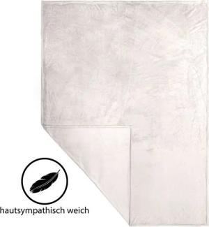 Wohndecke Wohn- & Kuscheldecke, Cashmere Feeling Wohndecke 150*200cm, GTS Textile 4 life