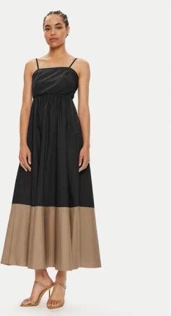 ViCOLO Sommerkleid TB2499 Schwarz Regular Fit