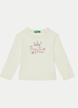 United Colors Of Benetton Bluse 3ATNG10GL Écru Regular Fit