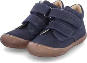 Däumling Lauflernschuhe für Mädchen im SALE - Gr. 22 - blau - Rauleder