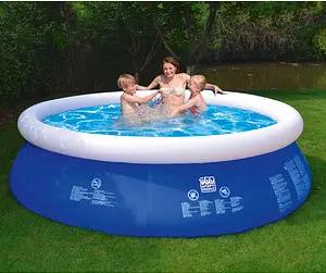 HAPPY PEOPLE® Quick-Up-Pool 2074,0 l blau 240,0 x 63,0 cm