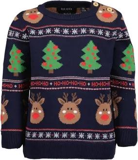 BLUE SEVEN Strickpullover Nachtblau