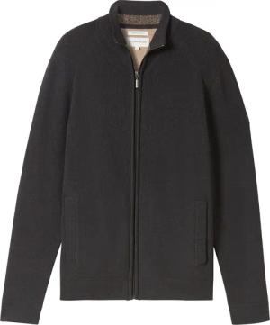 TOM TAILOR Herren Strukturierte Strickjacke, schwarz, Uni, Gr. XXL