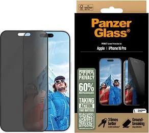 PanzerGlass™ Privacy Display-Blickschutzglas für Apple iPhone 16 Pro