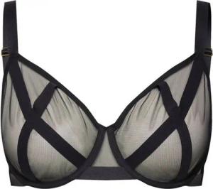 Ulla Popken Bügel-BH Bügell-BH Mesh Kreuzoptik