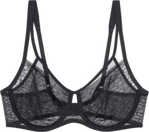 Triumph Minimizer-BH Signature Sheer W01 EX verkleinert die Brust optisch um eine Cup-Größe, Spitze