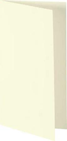 Heyda Designpapier Doppelkarte DL 200g/qm elfenbein