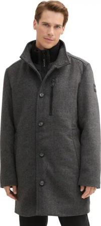 TOM TAILOR Wollmantel, mit Wolle