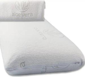 aqua-textil Bettdecke, Kopfkissen + Topper Toledo Visco Schaum Kopfkissen 70x36x15cm mit 2xBezug