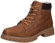 Tom Tailor Schnür Boots Damen braun