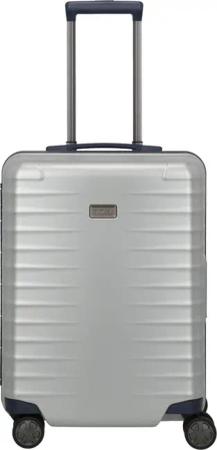 TITAN LITRON FRAME 4-Rollen Kabinentrolley 55cm LIMITED EDITION + Gratis Hotelgutschein Silber