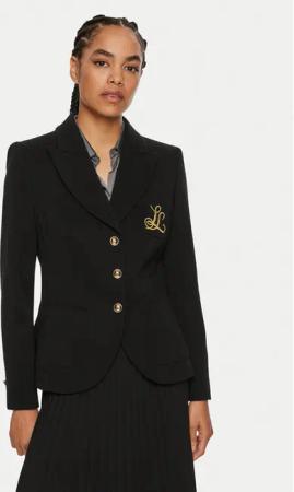 Luisa Spagnoli Sakko Merilu 541287 Schwarz Slim Fit