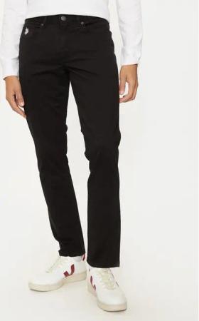 U.S. Polo Assn. Stoffhose MUP3385 Schwarz Slim Fit