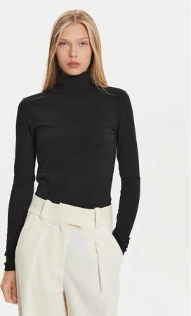 Calvin Klein Rollkragenpullover K20K207747 Schwarz Slim Fit