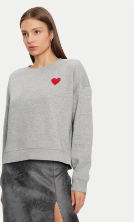 Vero Moda Sweatshirt Maly 10329164 Grau Oversize