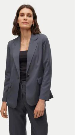 Vero Moda Sakko Rita 10301699 Grau Loose Fit