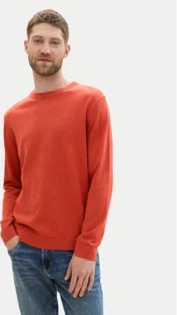 Tom Tailor Pullover 1039810 Orange Regular Fit