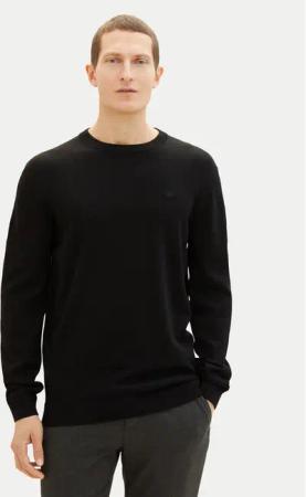 Tom Tailor Pullover 1038426 Schwarz Regular Fit