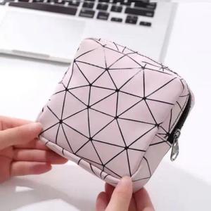 Montegoni Aufbewahrungstasche Damenbinde Aufbewahrungstasche Tampon Periode Tasche Veranstalter (1 X Damenbinde Aufbewahrungstasche, Mini Make-up Geldbörse Halter), Mini Make-up Geldbörse Halter, Slipeinlagen,für Mädchen Reisen
