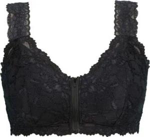 Ulla Popken Bustier Bralette Spitze Reißverschluss ohne Bügel