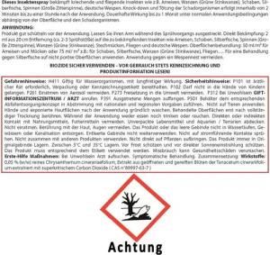PVU Wespenspray Wespenbekämpfung mit Fortschrittlicher Mikrokapsel-Technologie, 0.5 l, 500 ml, Booster Mix & unmittelbarer Knock-down Effekt
