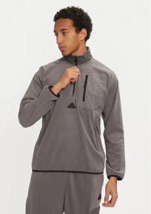 adidas Fleecejacke City Escape IV7414 Grau Regular Fit