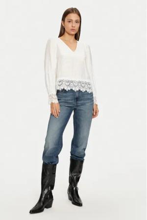 Vila Bluse Lina 14103516 Weiß Regular Fit