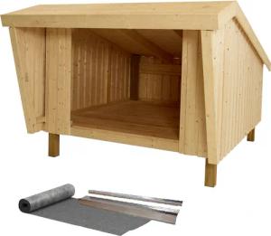 PLUS Gartenhaus "Shelter", (Packung), inkl. Dachpappe/Aluleisten