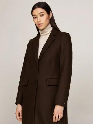 Tommy Hilfiger Langmantel, mit Logoprägung
