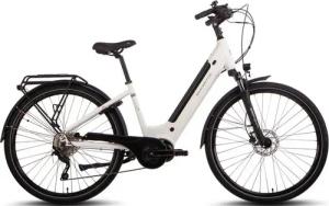SAXONETTE E-Bike Trekkingrad Premium Sport (Wave), 10 Gang, Kettenschaltung, Mittelmotor, 522 Wh, Pedelec, Elektrofahrrad für Damen u. Herren