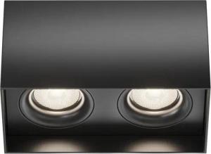 click-licht Deckenspot Deckenaufbauleuchte Slim in Schwarz GU10 2-flammig 200mm, keine Angabe, Leuchtmittel enthalten: Nein, warmweiss, Deckenstrahler