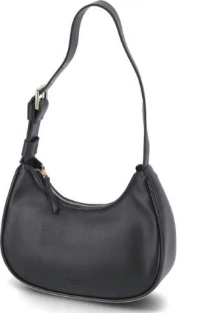 Seidenfelt Hobo Bag DALAMA - schwarz - Kunstleder
