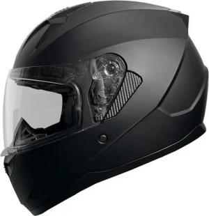RALLOX Helmets Motorradhelm Integralhelm Helm M67 matt schwarz Rollerhelm S M L XL