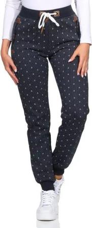 Aurela Damenmode Jogginghose Thermo Jogginghose Damen gefütterte Sporthose Anker Kordelzug Warmes Innenfleece