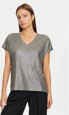 ONLY Bluse Mirinda 15333628 Grau Regular Fit