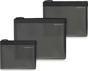 Briggs & Riley Travel Essentials Translucent Pouch 3-teilige-Set Black
