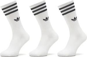 adidas 3er-Set hohe Unisex-Socken Solid Crew IJ0734 Weiß