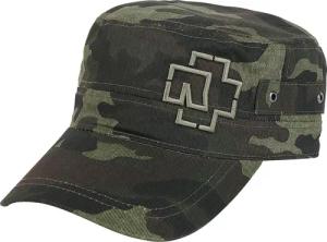 Rammstein - Camouflage/Flecktarn Cap - Outline Logo - camouflage - Lizenziertes Merchandise!