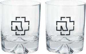 Rammstein Whiskyglas - Tumbler 2er Box - klar  - Lizenziertes Merchandise!