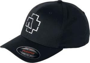 Rammstein Cap - Logo - Flexfit Cap - schwarz - Lizenziertes Merchandise!